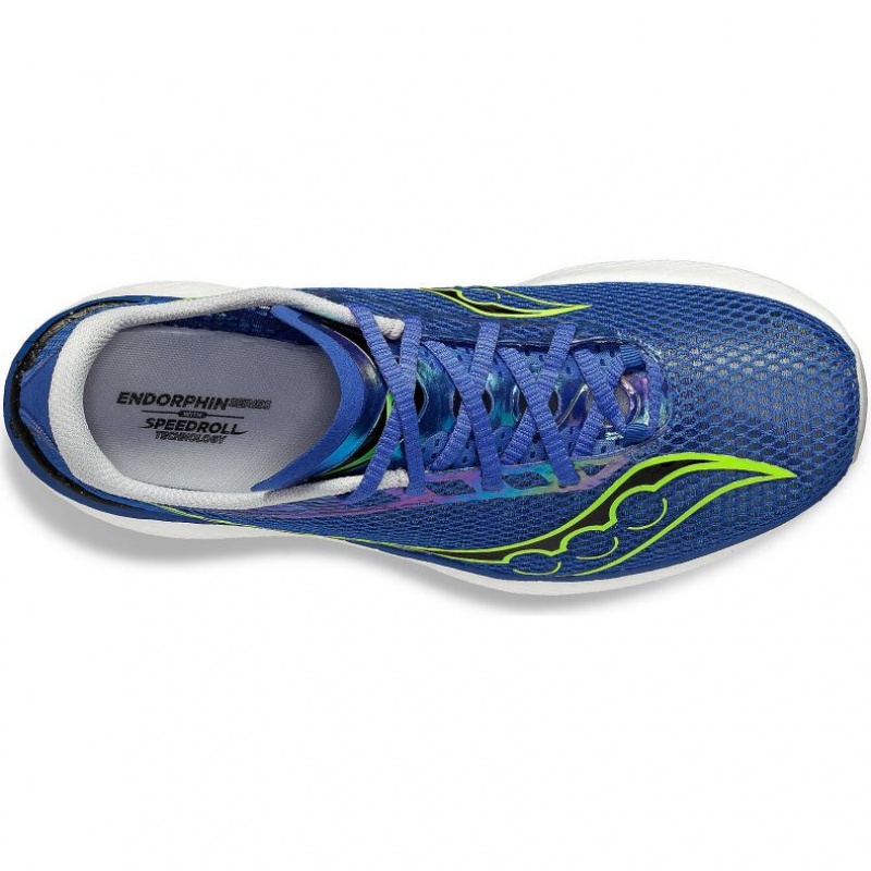 Blue Saucony Endorphin Pro 3 Men's Running Shoes | PHILIPPINES-VBS