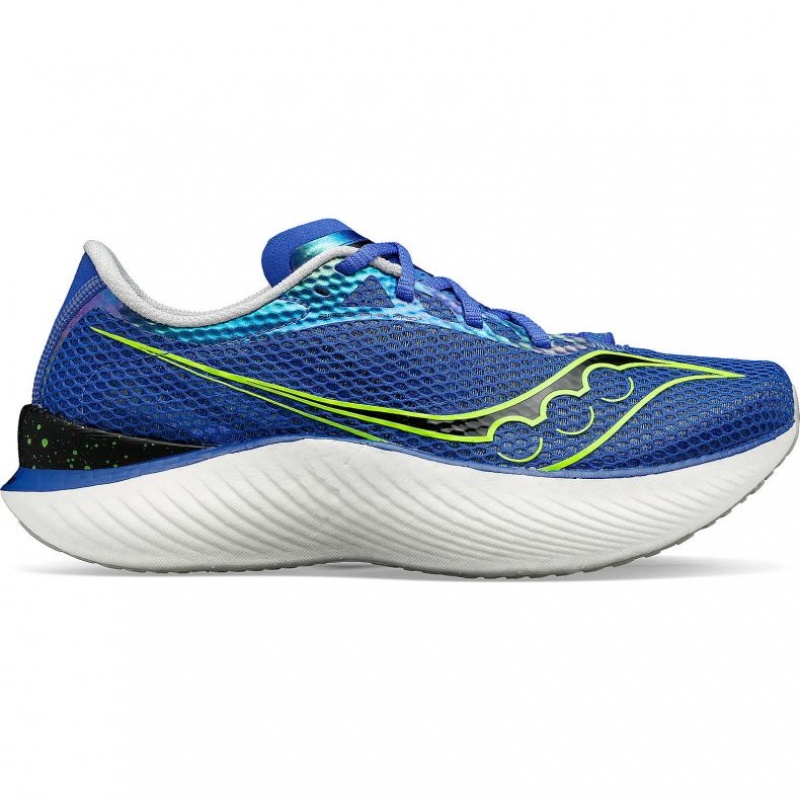 Blue Saucony Endorphin Pro 3 Men\'s Running Shoes | PHILIPPINES-VBS