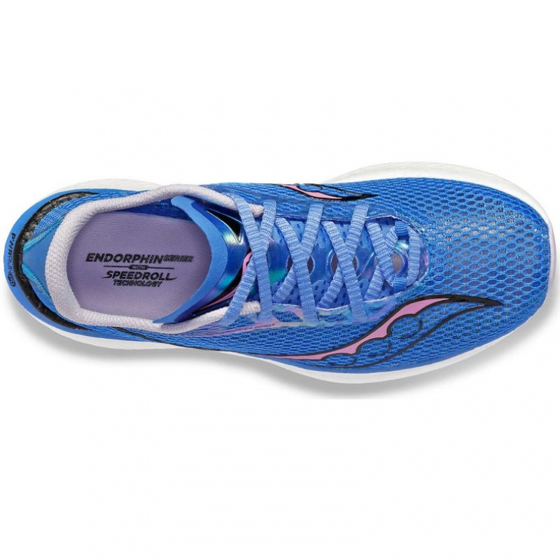 Blue Saucony Endorphin Pro 3 Women's Running Shoes | PHILIPPINES-DCZ