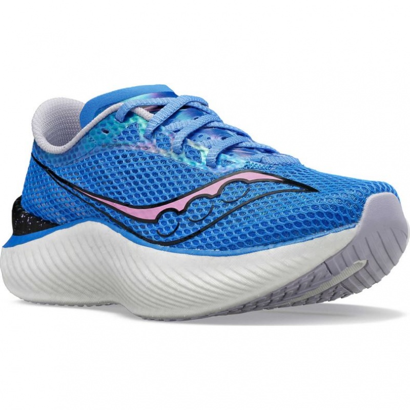 Blue Saucony Endorphin Pro 3 Women's Running Shoes | PHILIPPINES-DCZ