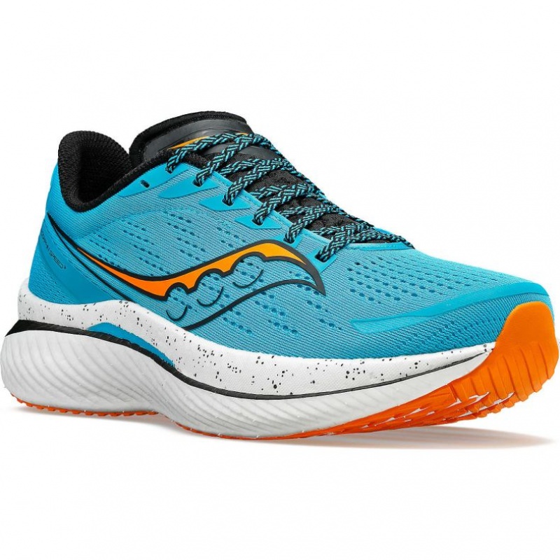 Blue Saucony Endorphin Speed 3 Men's Running Shoes | PHILIPPINES-YVE