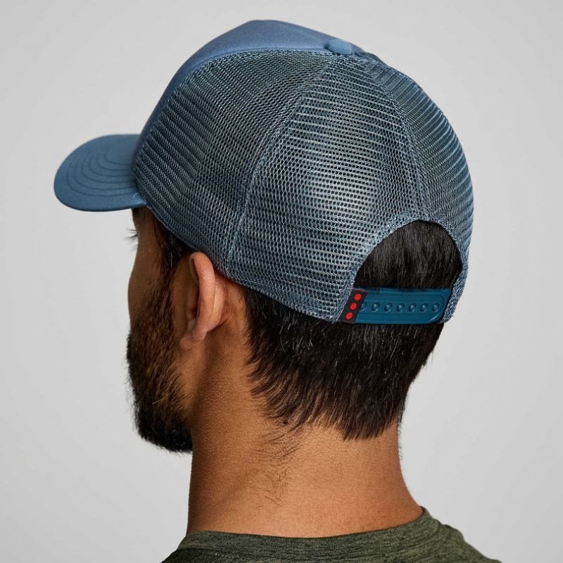 Blue Saucony Foamie Men's Trucker Hats | PHILIPPINES-GAH