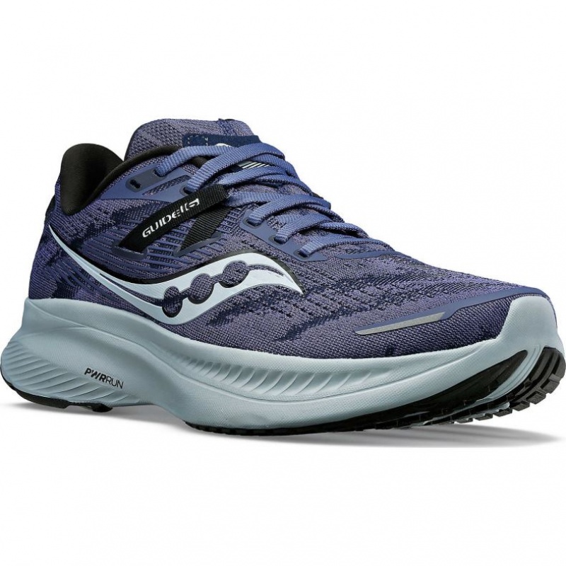 Blue Saucony Guide 16 Women's Running Shoes | PHILIPPINES-IUV