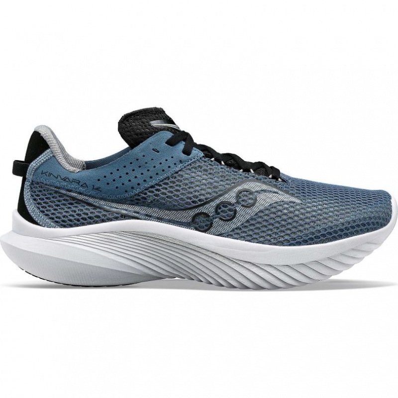 Blue Saucony Kinvara 14 Men\'s Running Shoes | PHILIPPINES-SLD