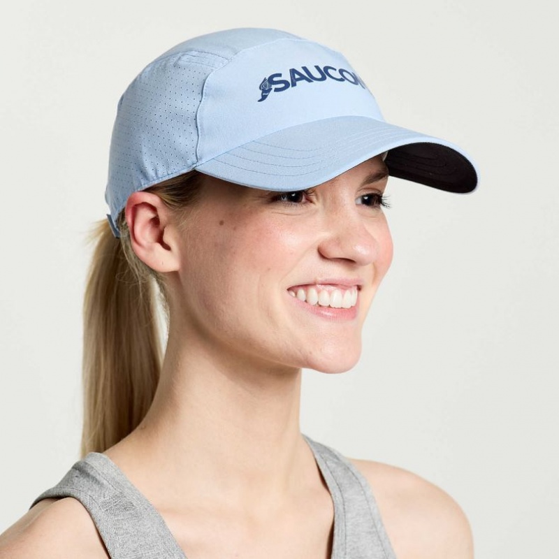 Blue Saucony Outpace Women\'s Hat | PHILIPPINES-JIC