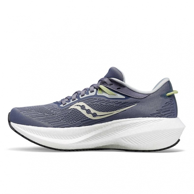 Blue Saucony Triumph 21 Women's Running Shoes | PHILIPPINES-YHM