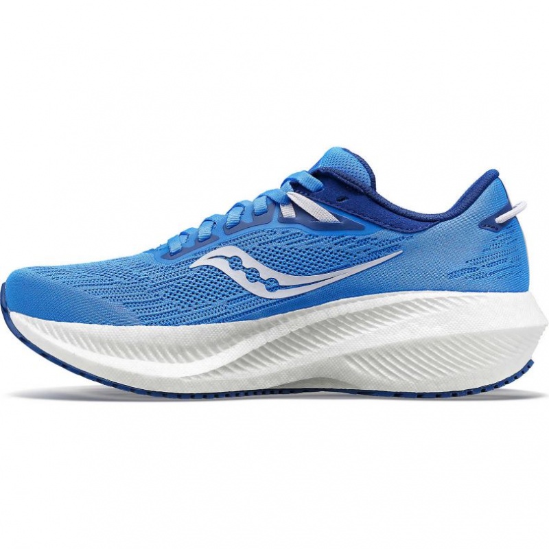 Blue Saucony Triumph 21 Women's Running Shoes | PHILIPPINES-EJX