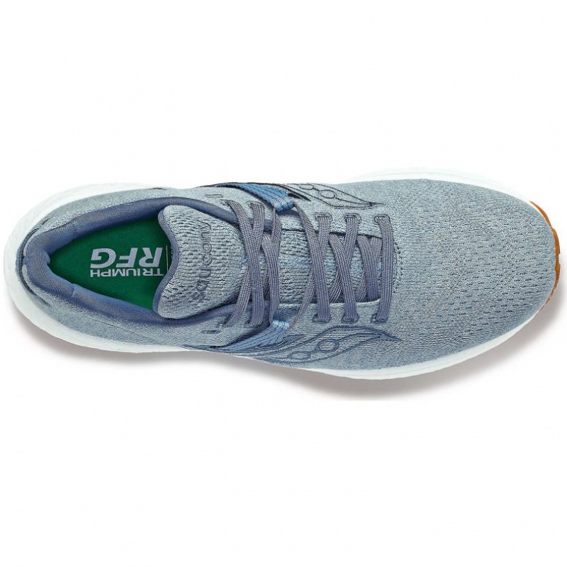 Blue Saucony Triumph RFG Men's Running Shoes | PHILIPPINES-TAW