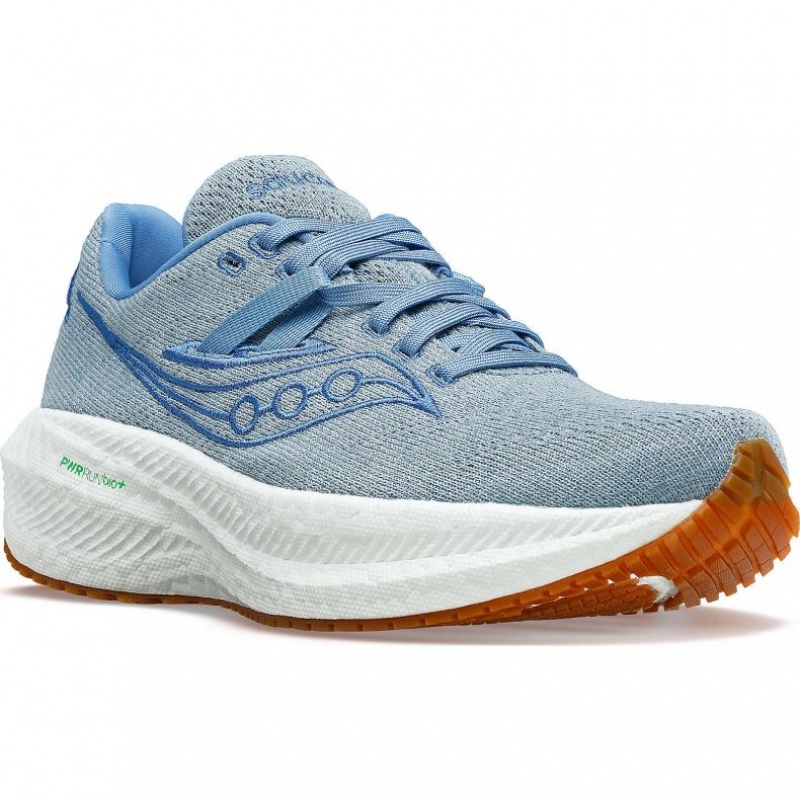 Blue Saucony Triumph RFG Women's Running Shoes | PHILIPPINES-FUW