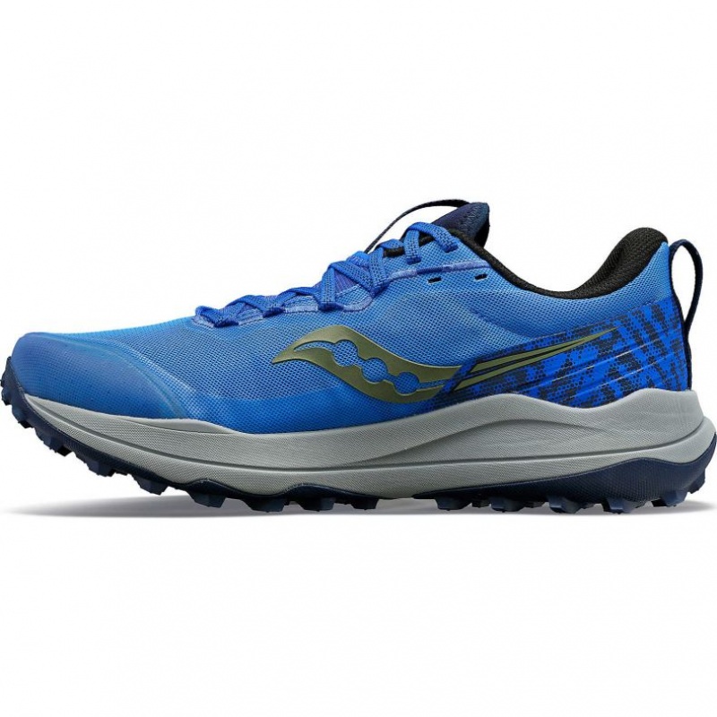 Blue Saucony Xodus Ultra 2 Men's Trail Running Shoes | PHILIPPINES-KMS