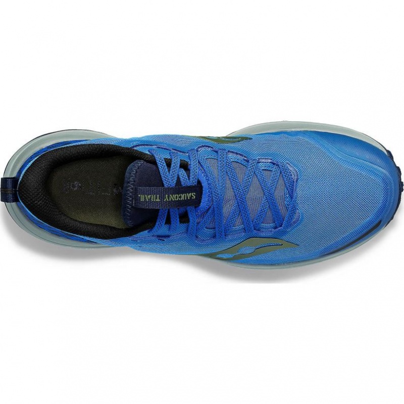 Blue Saucony Xodus Ultra 2 Men's Trail Running Shoes | PHILIPPINES-KMS