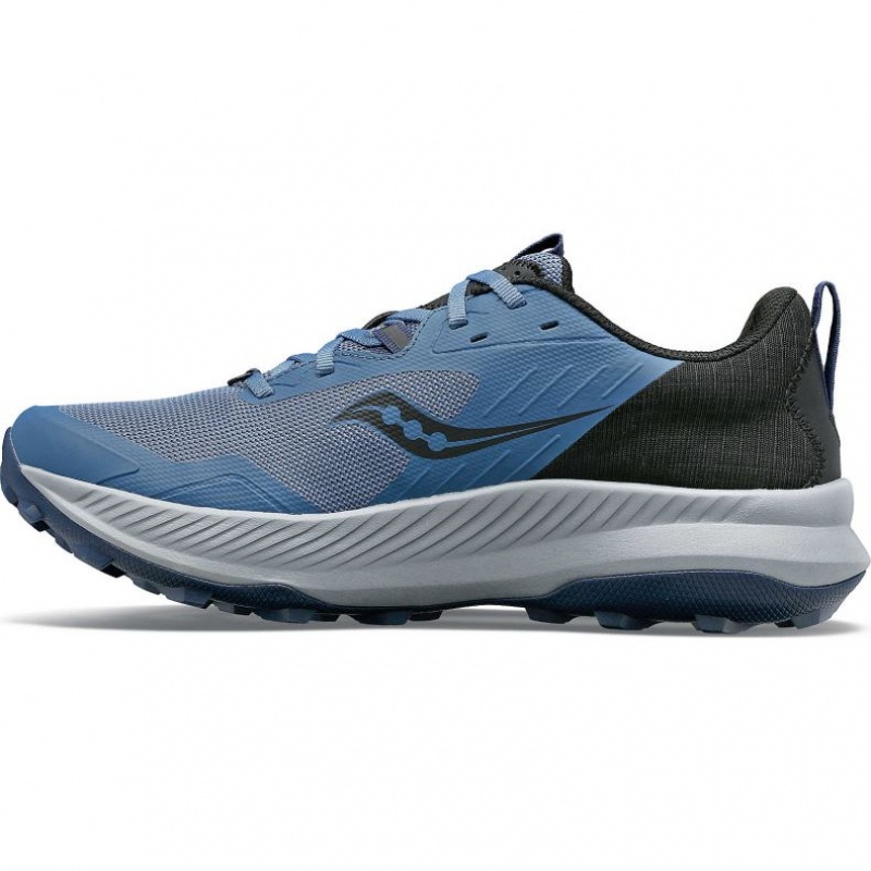 Blue / Black Saucony Blaze TR Men's Trail Running Shoes | PHILIPPINES-LWV