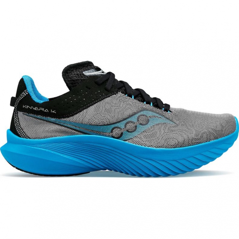 Blue / Grey Saucony Kinvara 14 Men\'s Running Shoes | PHILIPPINES-BGE