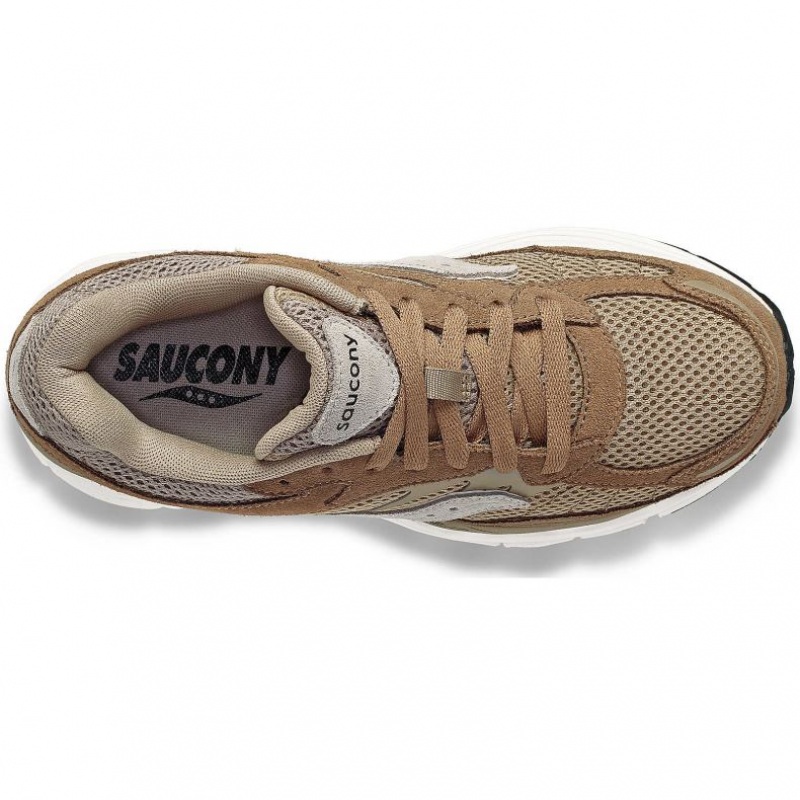 Brown Saucony ProGrid Omni 9 Premium Men's Sneakers | PHILIPPINES-JOX