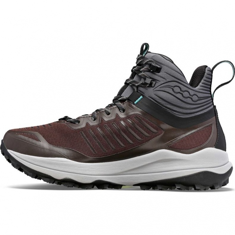 Brown Saucony Ultra Ridge GTX Men's Trail Running Shoes | PHILIPPINES-GOJ