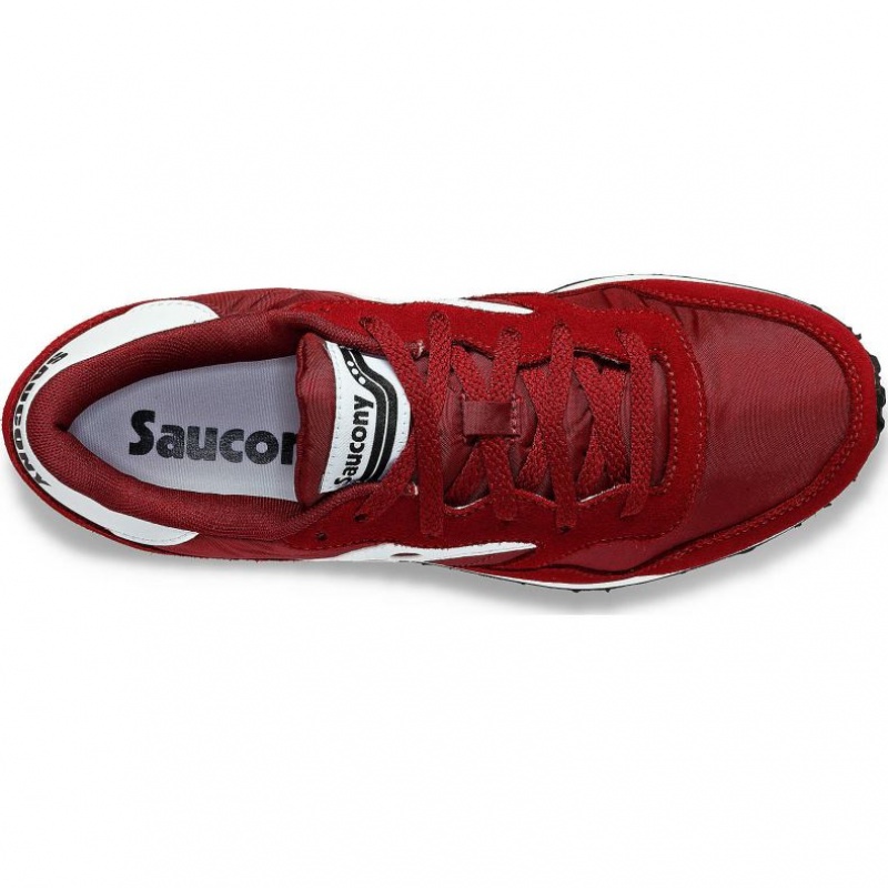 Burgundy Saucony DXN Women's Sneakers | PHILIPPINES-EGD