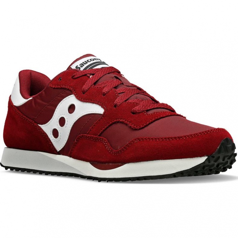 Burgundy Saucony DXN Women's Sneakers | PHILIPPINES-EGD