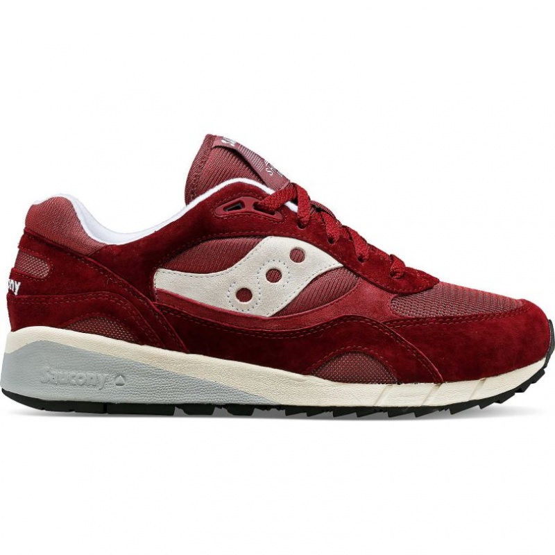 Burgundy Saucony Shadow 6000 Women\'s Sneakers | PHILIPPINES-DYO