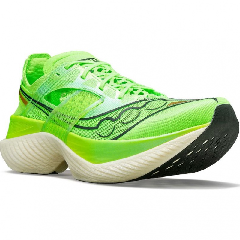 Green Saucony Endorphin Elite Men's Running Shoes | PHILIPPINES-KRY