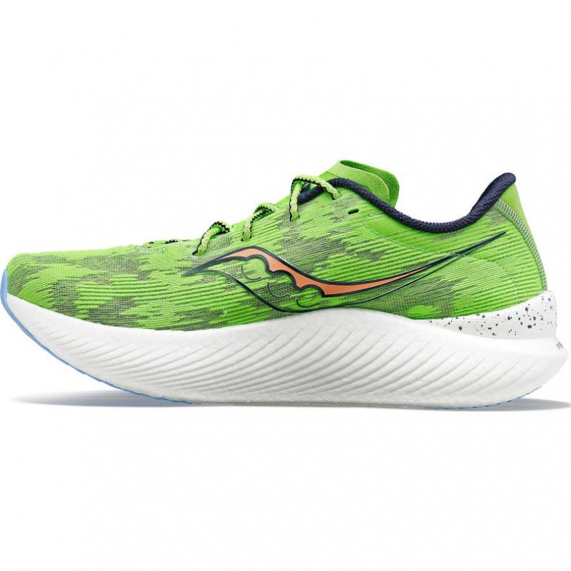 Green Saucony Endorphin Pro 3 Women's Running Shoes | PHILIPPINES-MBW