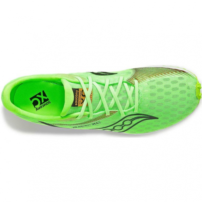 Green Saucony Kilkenny XC9 Men's Spikes | PHILIPPINES-XOL