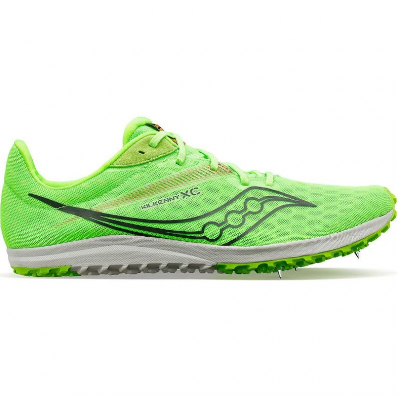 Green Saucony Kilkenny XC9 Men\'s Spikes | PHILIPPINES-XOL