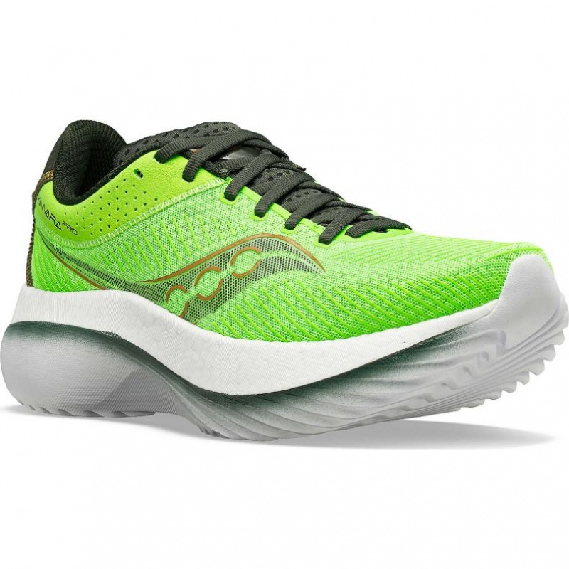 Green Saucony Kinvara Pro Men's Running Shoes | PHILIPPINES-BOJ