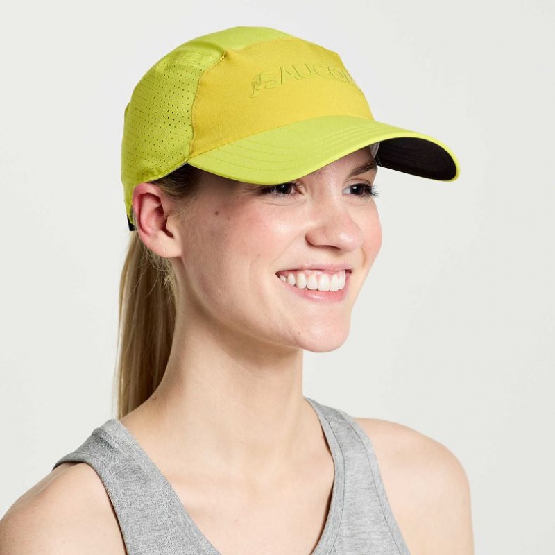 Green Saucony Outpace Women\'s Hat | PHILIPPINES-SOZ