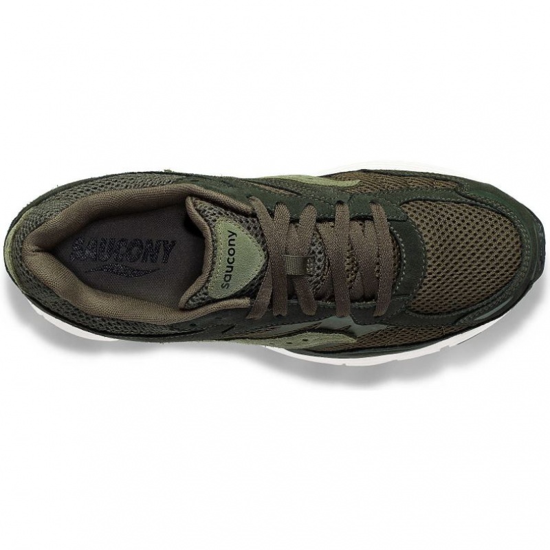 Green Saucony ProGrid Omni 9 Premium Men's Sneakers | PHILIPPINES-IFK