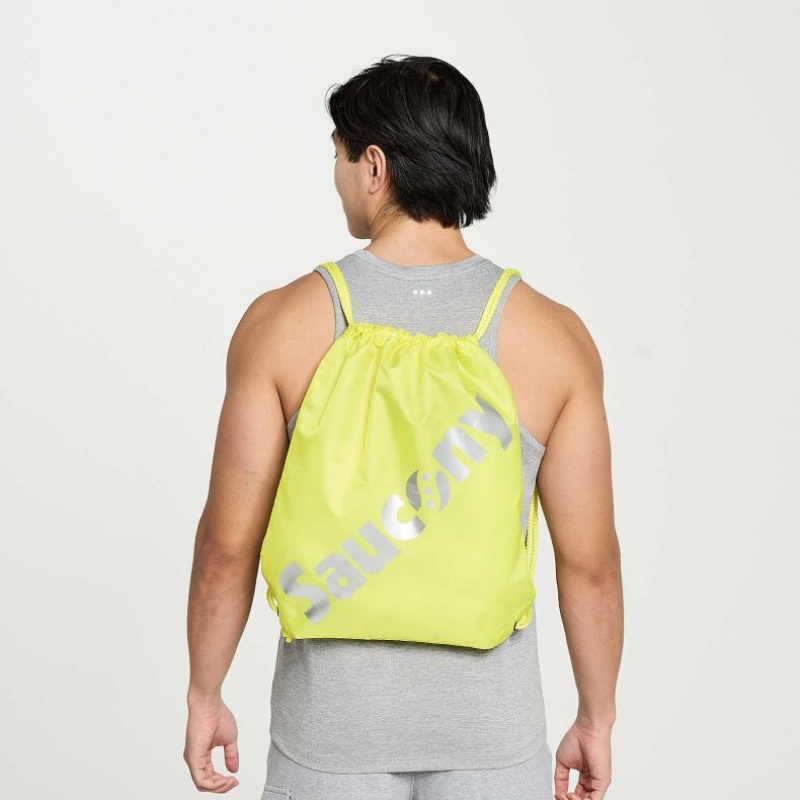 Green Saucony String Men\'s Bag | PHILIPPINES-FQH