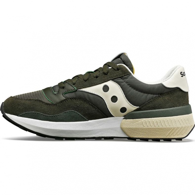 Green / Cream Saucony Jazz NXT Women's Sneakers | PHILIPPINES-QZC