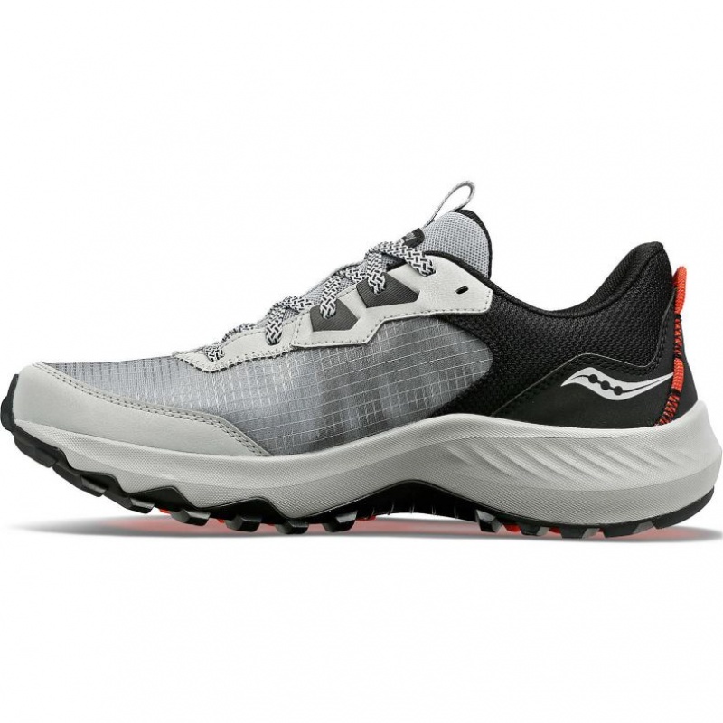 Grey Saucony Aura TR Men's Trail Running Shoes | PHILIPPINES-QTH