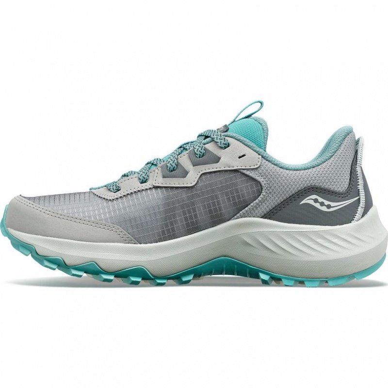 Grey Saucony Aura TR Women's Trail Running Shoes | PHILIPPINES-HIC