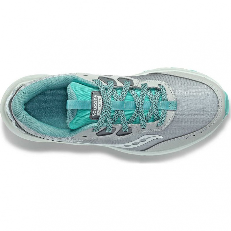 Grey Saucony Aura TR Women's Trail Running Shoes | PHILIPPINES-HIC