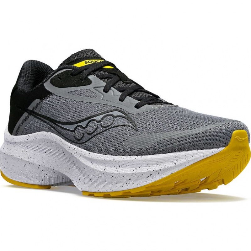 Grey Saucony Axon 3 Men's Running Shoes | PHILIPPINES-WHZ