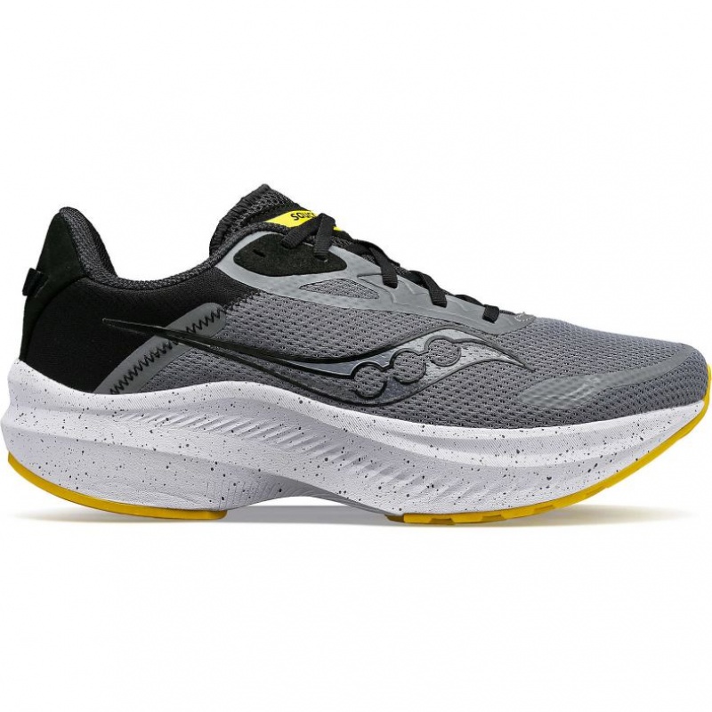 Grey Saucony Axon 3 Men\'s Running Shoes | PHILIPPINES-WHZ