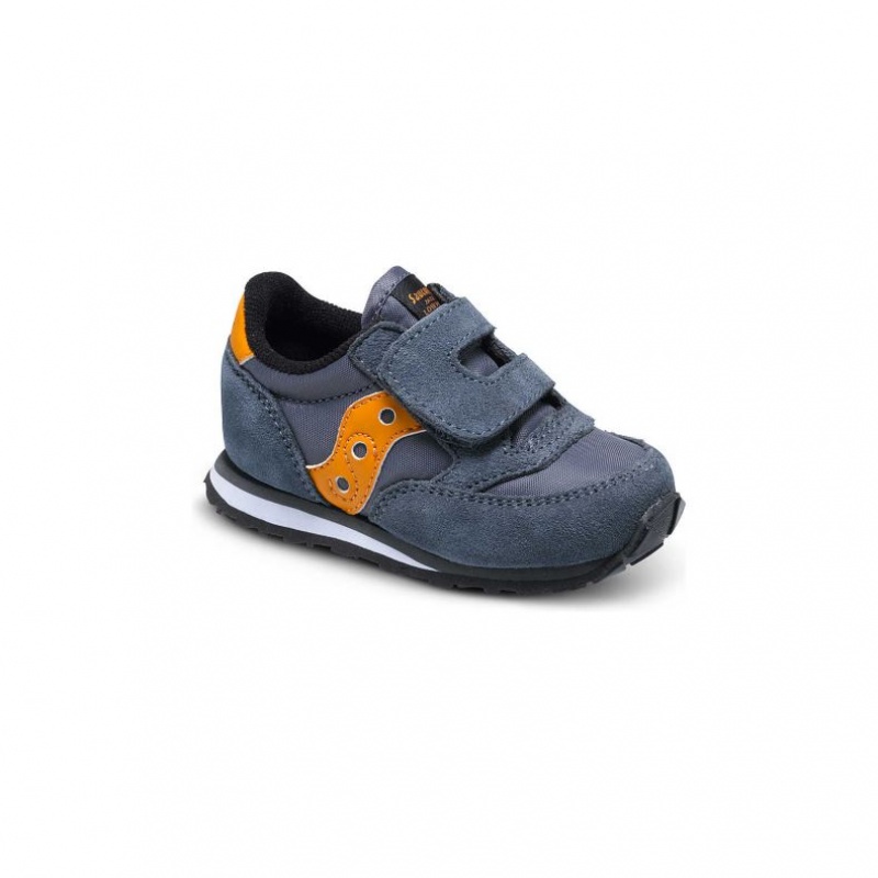 Grey Saucony Baby Jazz Hook & Loop Little Kids' Sneakers | PHILIPPINES-DAO