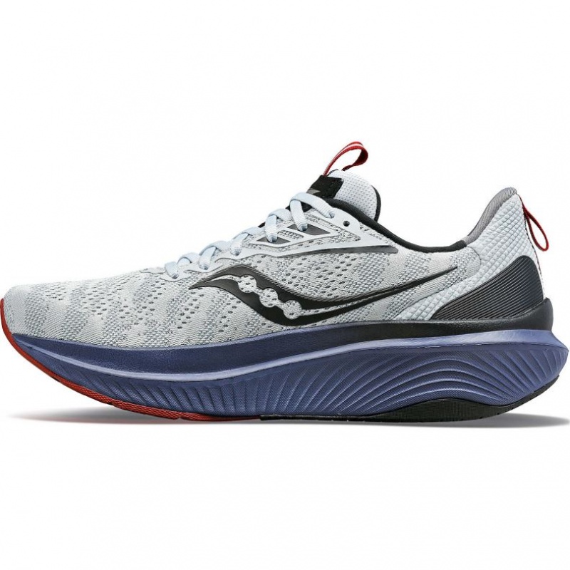 Grey Saucony Echelon 9 Men's Running Shoes | PHILIPPINES-MNY