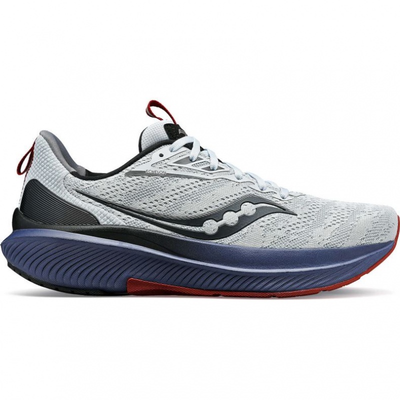 Grey Saucony Echelon 9 Men\'s Running Shoes | PHILIPPINES-MNY