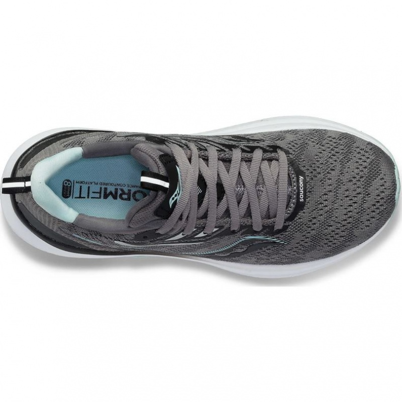 Grey Saucony Echelon 9 Women's Running Shoes | PHILIPPINES-HIX