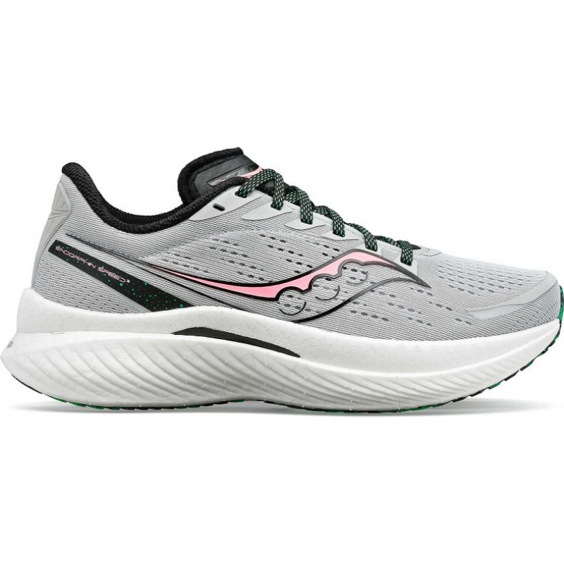 Grey Saucony Endorphin Speed 3 Women\'s Running Shoes | PHILIPPINES-BHF