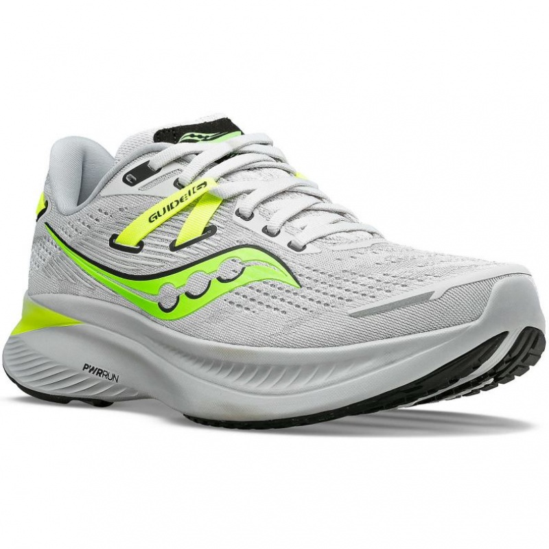 Grey Saucony Guide 16 Women's Running Shoes | PHILIPPINES-SFC