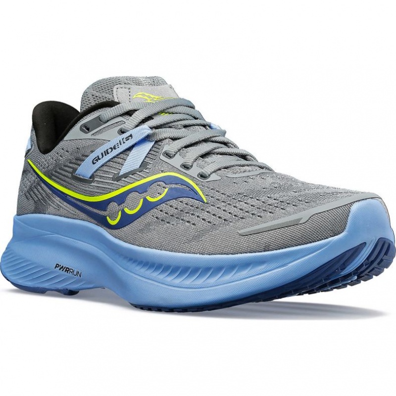 Grey Saucony Guide 16 Women's Running Shoes | PHILIPPINES-AMY