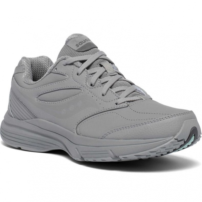 Grey Saucony Integrity Walker 3 Extra Women's Wide Running Shoes | PHILIPPINES-ZDI