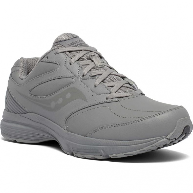 Grey Saucony Integrity Walker 3 Men's Walking Shoes | PHILIPPINES-BTR