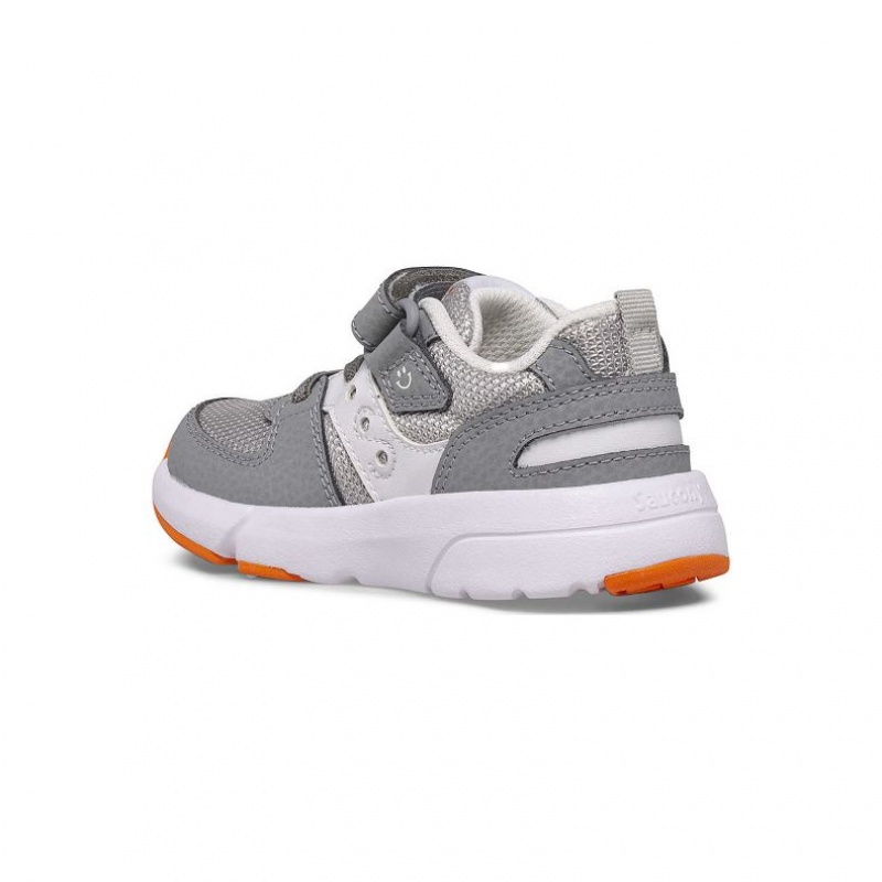 Grey Saucony Jazz Lite 2.0 Little Kids' Sneakers | PHILIPPINES-LOM