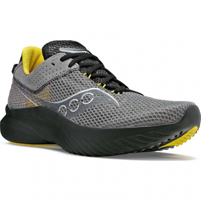 Grey Saucony Kinvara 14 Men's Running Shoes | PHILIPPINES-KFM