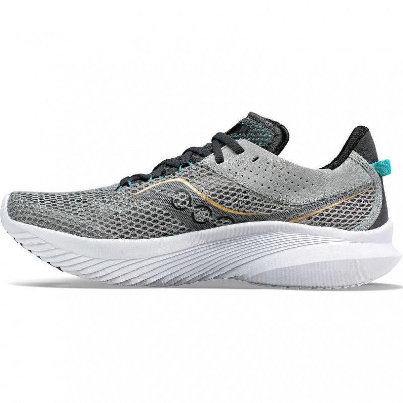 Grey Saucony Kinvara 14 Men's Running Shoes | PHILIPPINES-ZCU