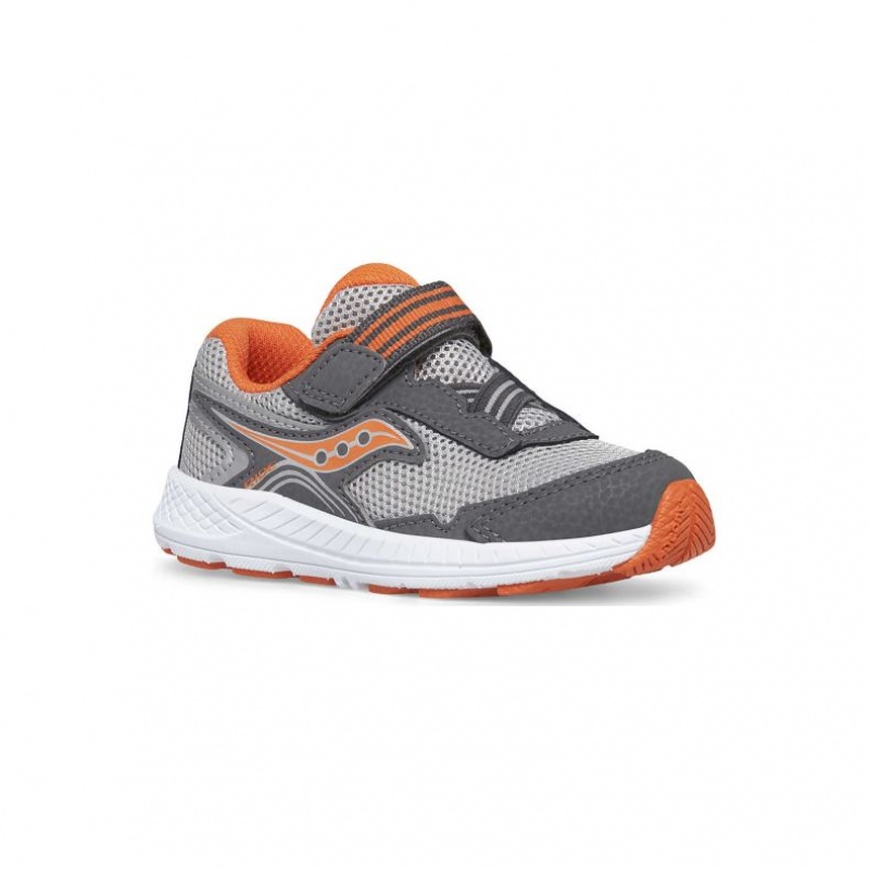 Grey Saucony Ride 10 Jr. Big Kids' Sneakers | PHILIPPINES-PJX