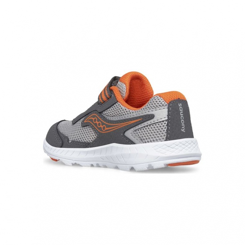 Grey Saucony Ride 10 Jr. Big Kids' Sneakers | PHILIPPINES-PJX